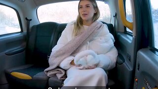 Lingerie model Angelique Lapiedra flashes her wet pussy after helping herself to my c Thumb