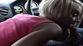 Skinny Blonde Pick Up for Casting Fuck Thumb