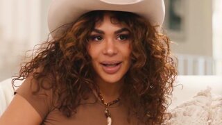 Lovely Latina Queenie Sateen pussy hammered by bru Thumb