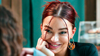 Shemale Emma Rose bangs her gf in cafe Thumb