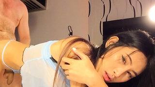 Slender tranny took fucked from the back Thumb