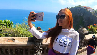 Bali holiday trip visiting a national park with sexy homemade love once home Thumb