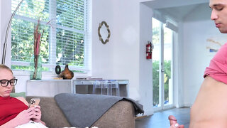 Geez stepsister, can I screw your feet now please? Thumb