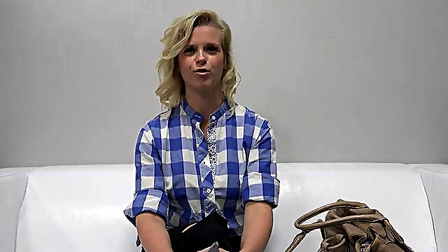 Katarina Porn Casting With Oil