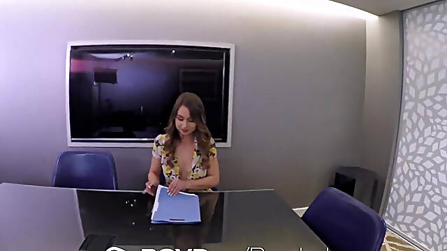 Secretary Fucks Boss for Well Deserved Promotion