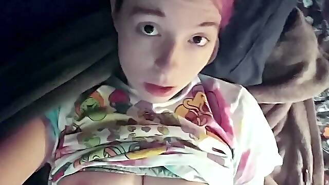Edging Myself - Solo Teen Babe Fingering Webcam Show