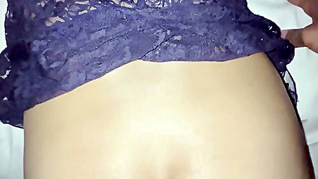 Indian girl fucked in pov missionary pose by thick black