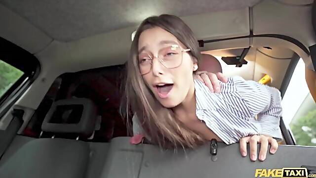 Reality clip with talented Shelena from Fake Taxi