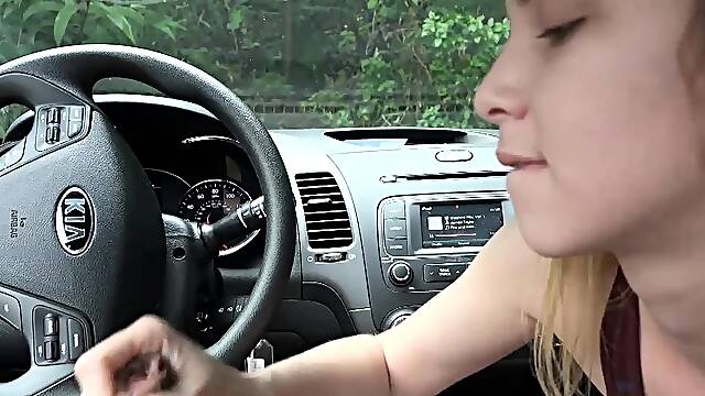 Amateur blonde teen POV sextape with hot anal fucking
