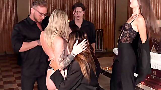 French Katarina Beaudet in Wild Orgy