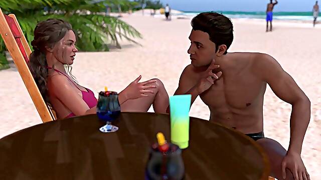Paradise City: The Steamy Tale Hot Wife Spins for Cuck Husband of Her Savage Pounding by a Rival