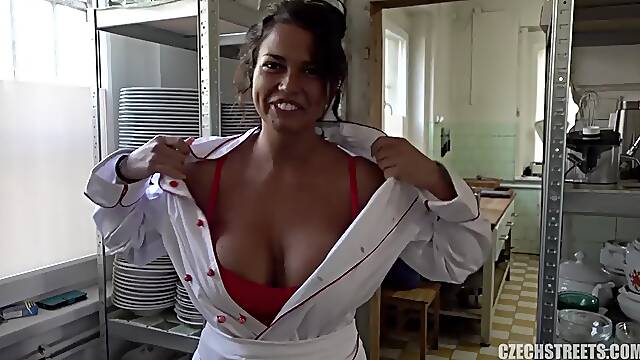 Mega clit &amp;amp tits pov!