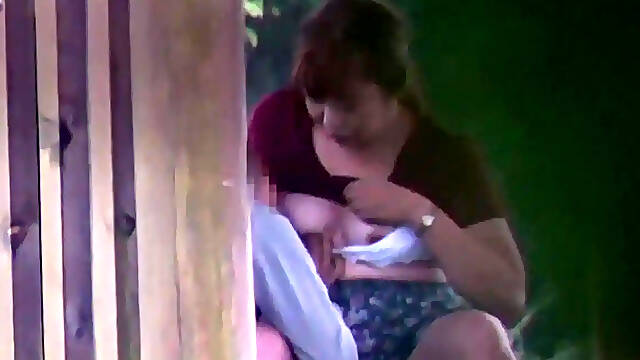 Hidden tape of Japanese woman banging