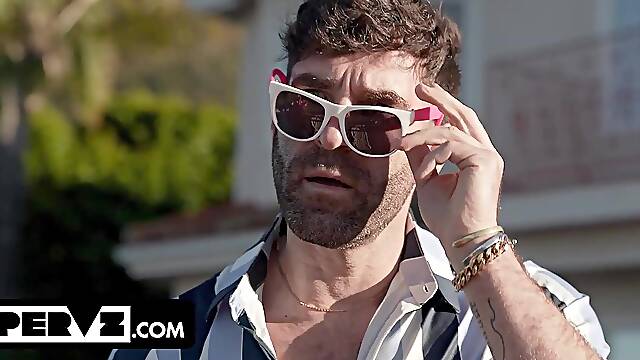 Bratty Rich Girl Lily Starfire Learns Respect From The Pool Guy Who Has Her Secret
