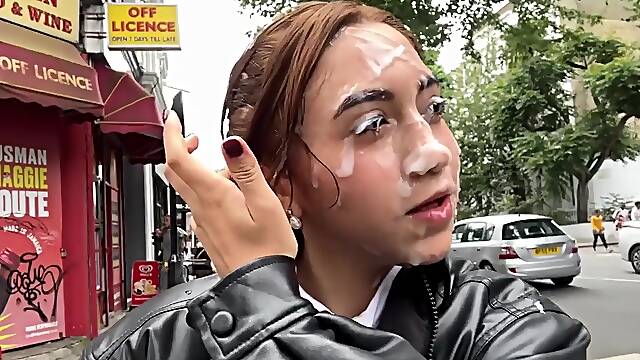 Triple Facial public walk