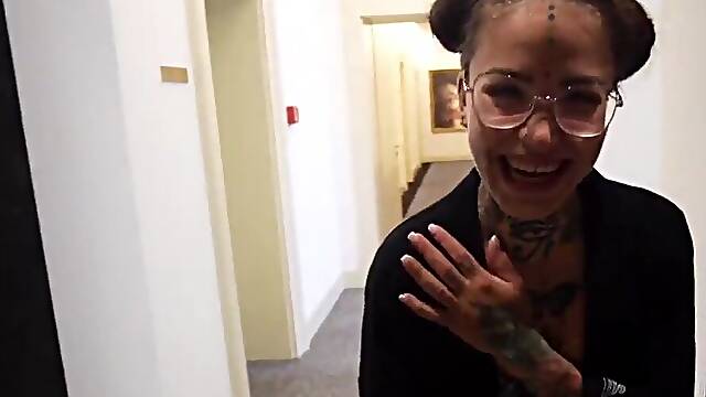 I screw a random gal who is staying at my same hotel and I record her