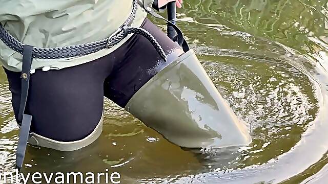 Thigh Waders Get Me Wet