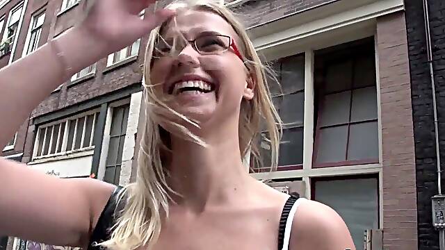 Prostitute in stockings gets down and dirty