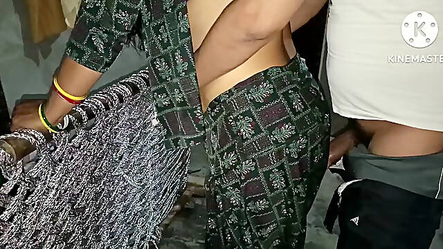 Desi Aunty Doggy Style and Standing Position Sex
