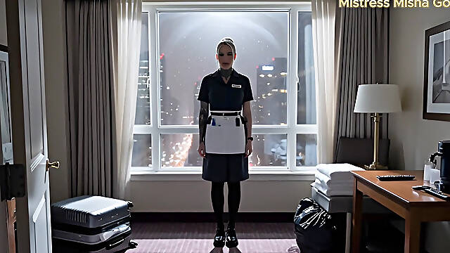 Hotel Housekeeper Caught You