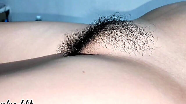 My Husband Told Me Not to Shave My Hairy Pussy.matambok